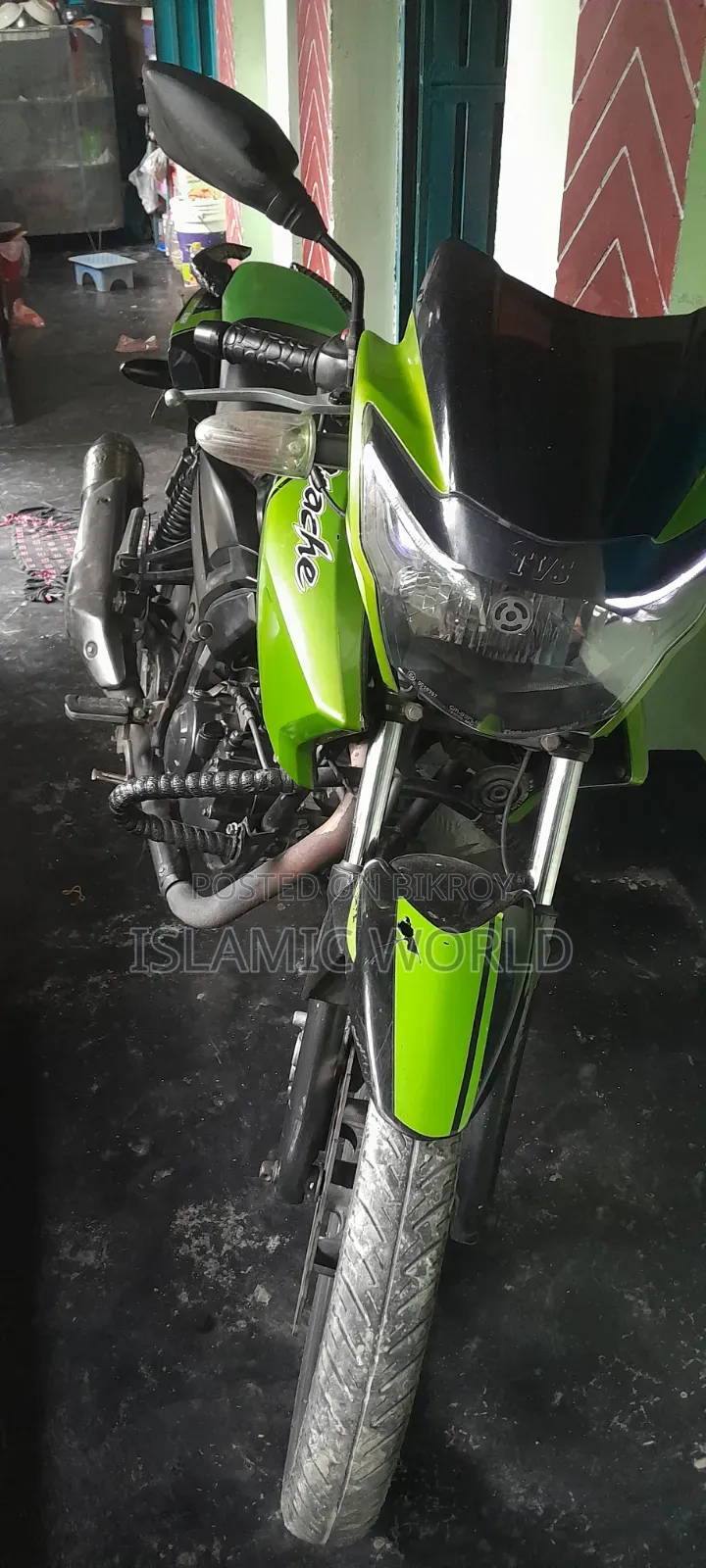 TVS Apache RTR 160 2V 2016 Green