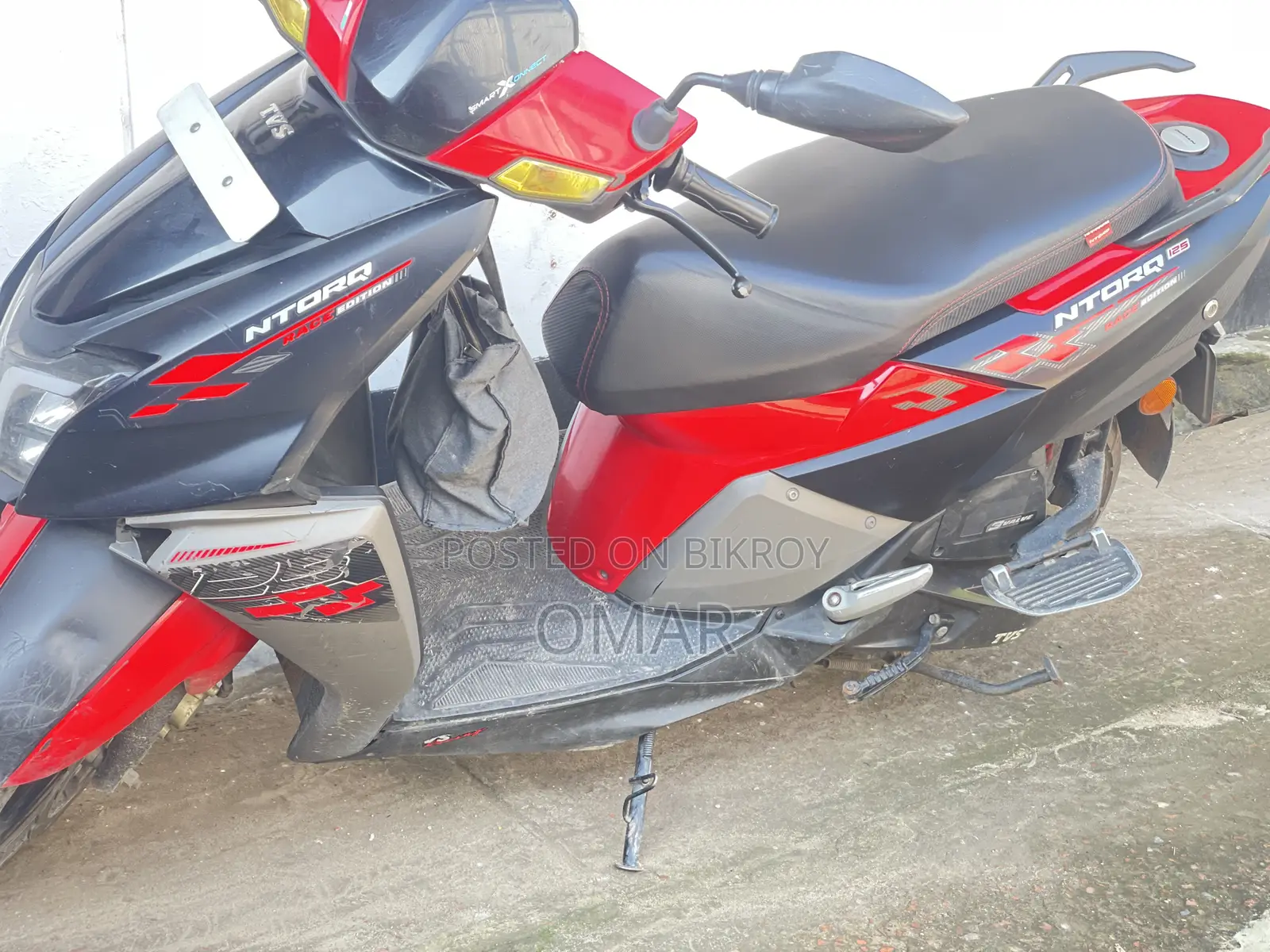 TVS Ntorq 125 2021 Red