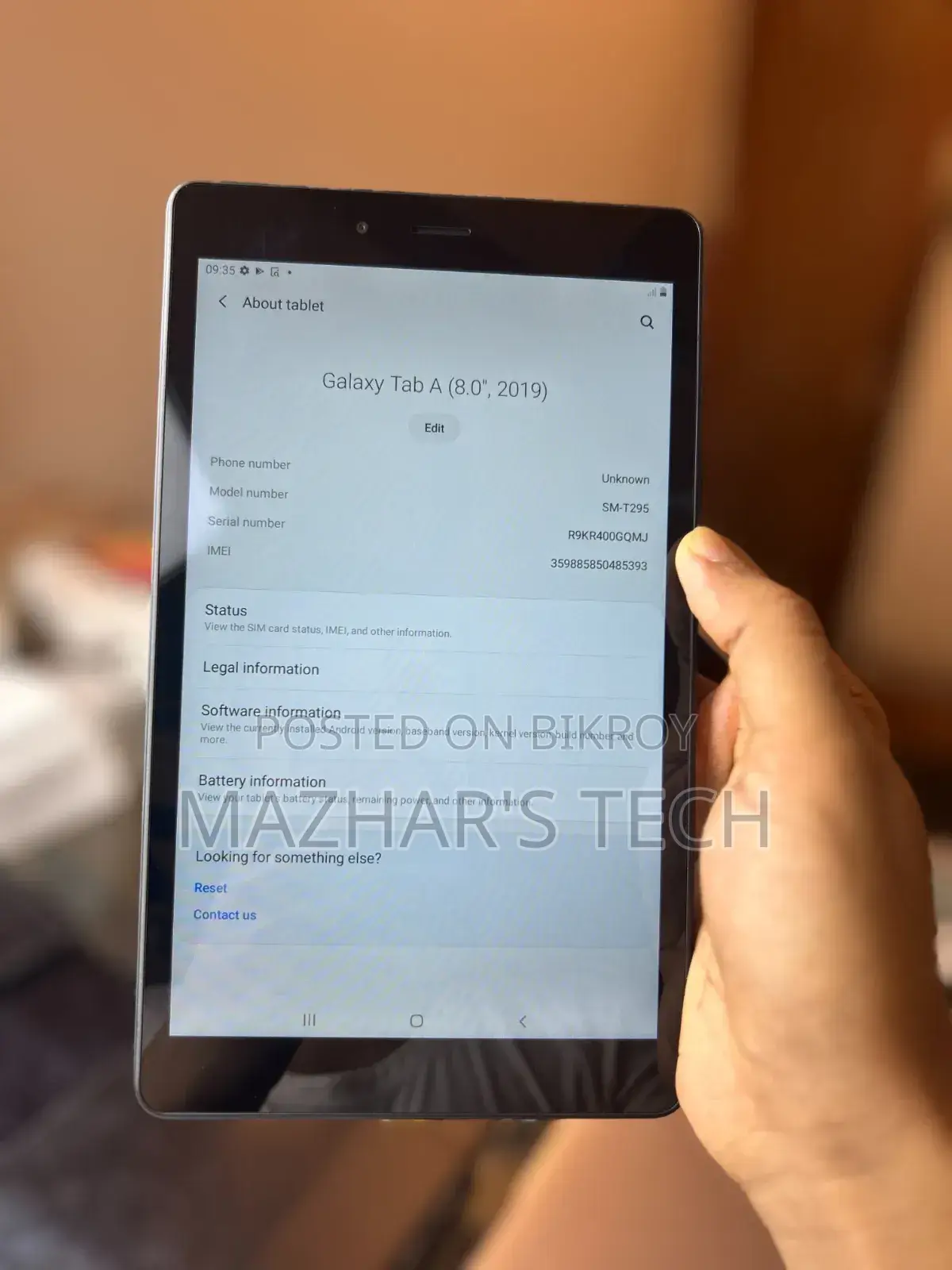 Samsung Galaxy Tab A 8.0 (2019) 32 GB Black
