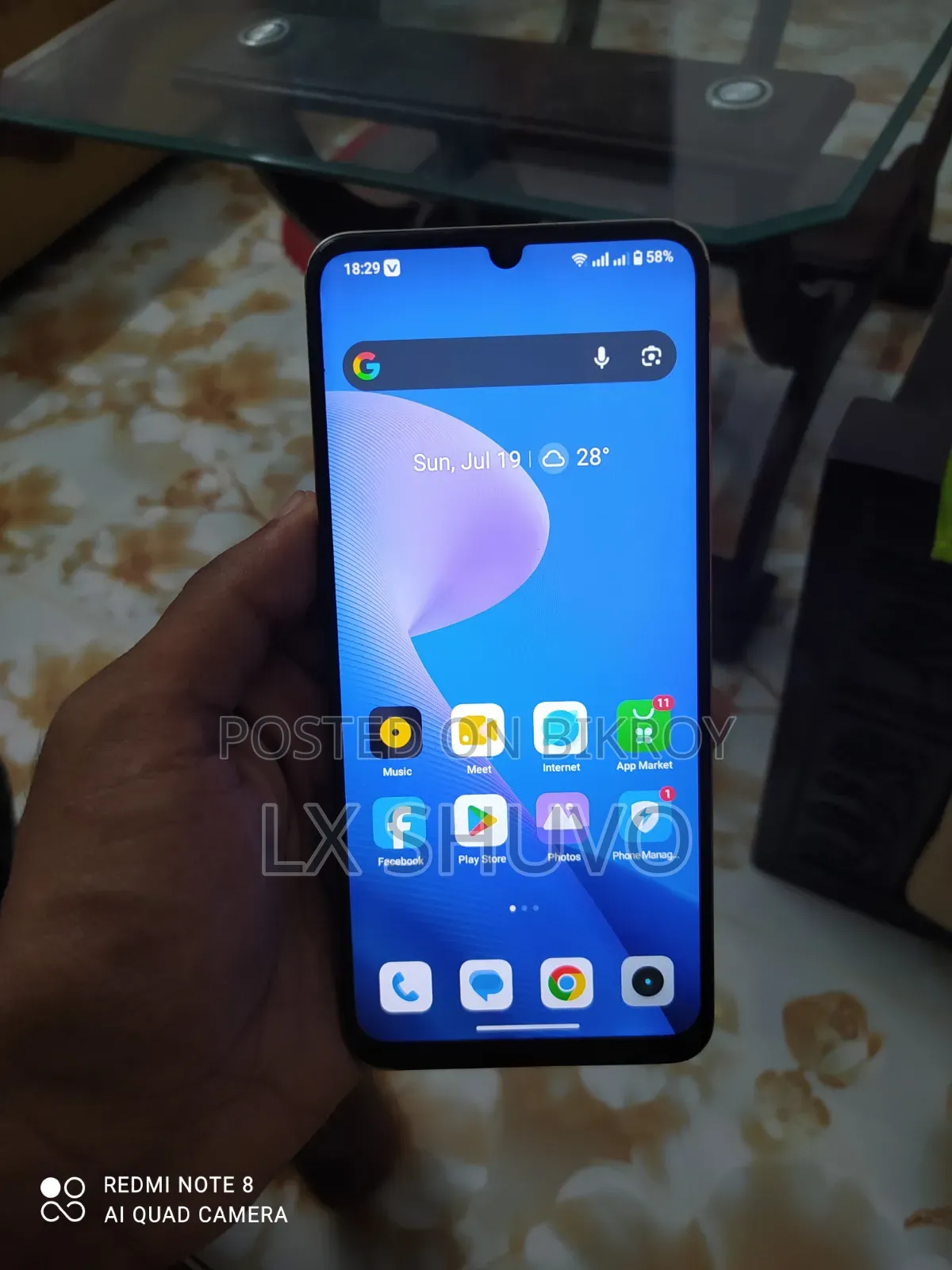 Realme C61 128 GB Rose Gold