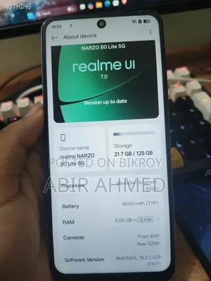 Realme GT 5G 128 GB Purple