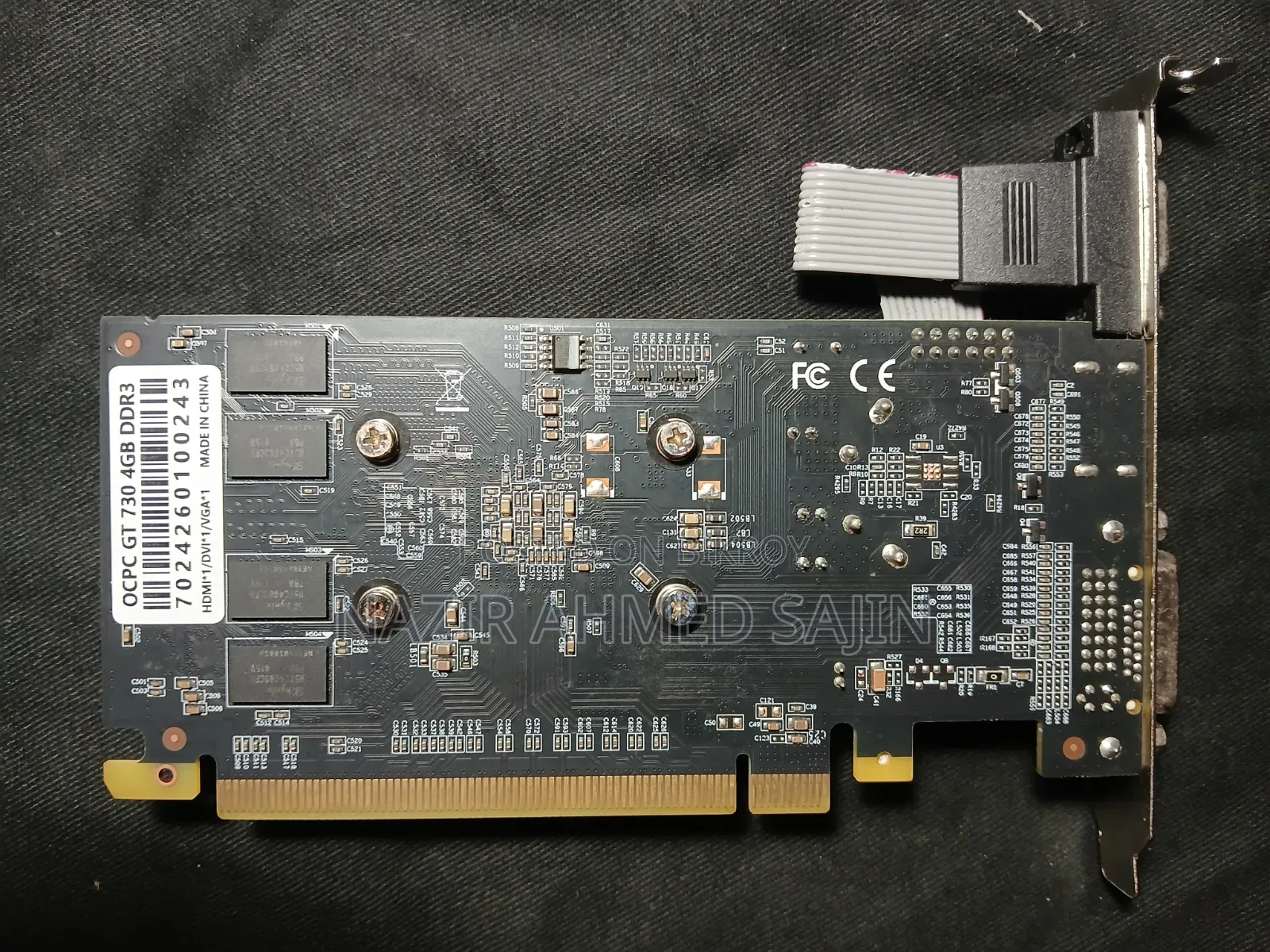 Graphics Card Gt730 4gb Ddr3 Ocpc