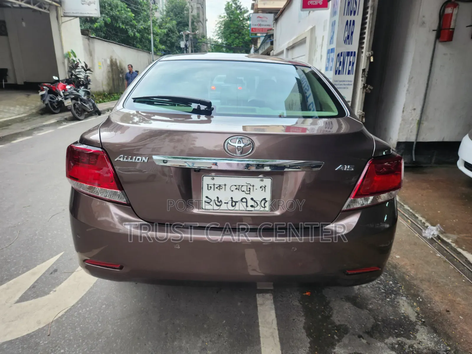 Toyota Allion 2016 Brown