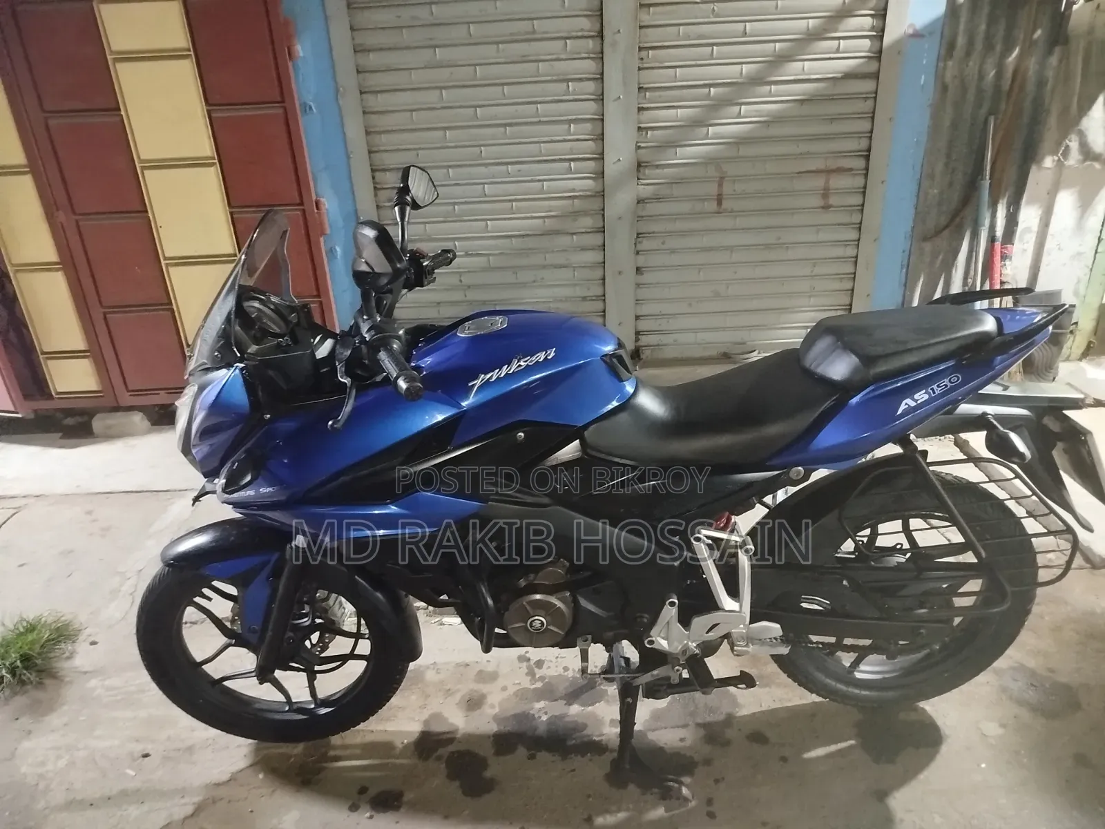 Bajaj Pulsar N150 2016 Blue