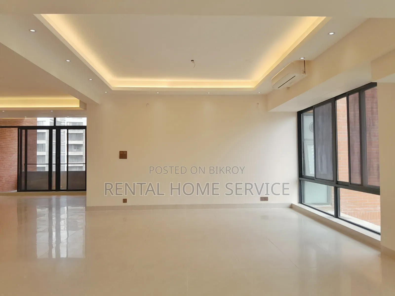 3-Bedroom Apartment in Semi-Furnished for Rent