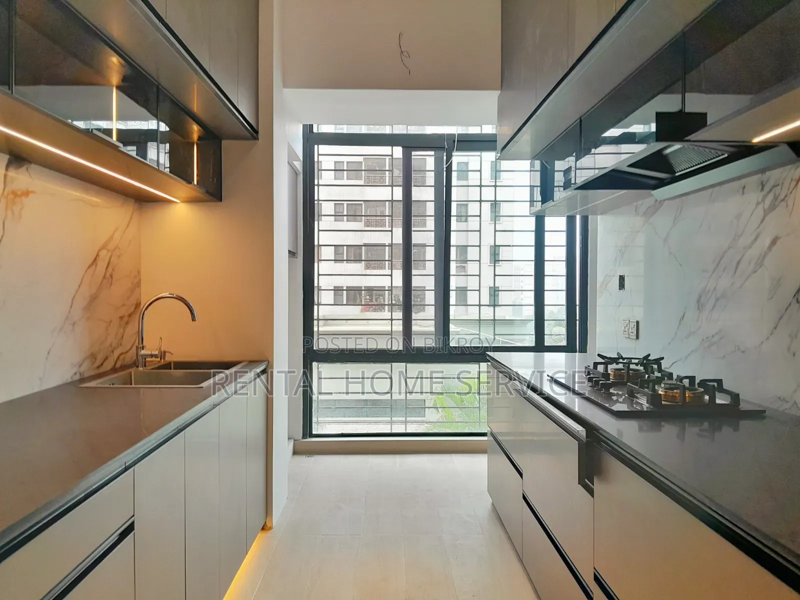 3-Bedroom Apartment in Semi-Furnished for Rent