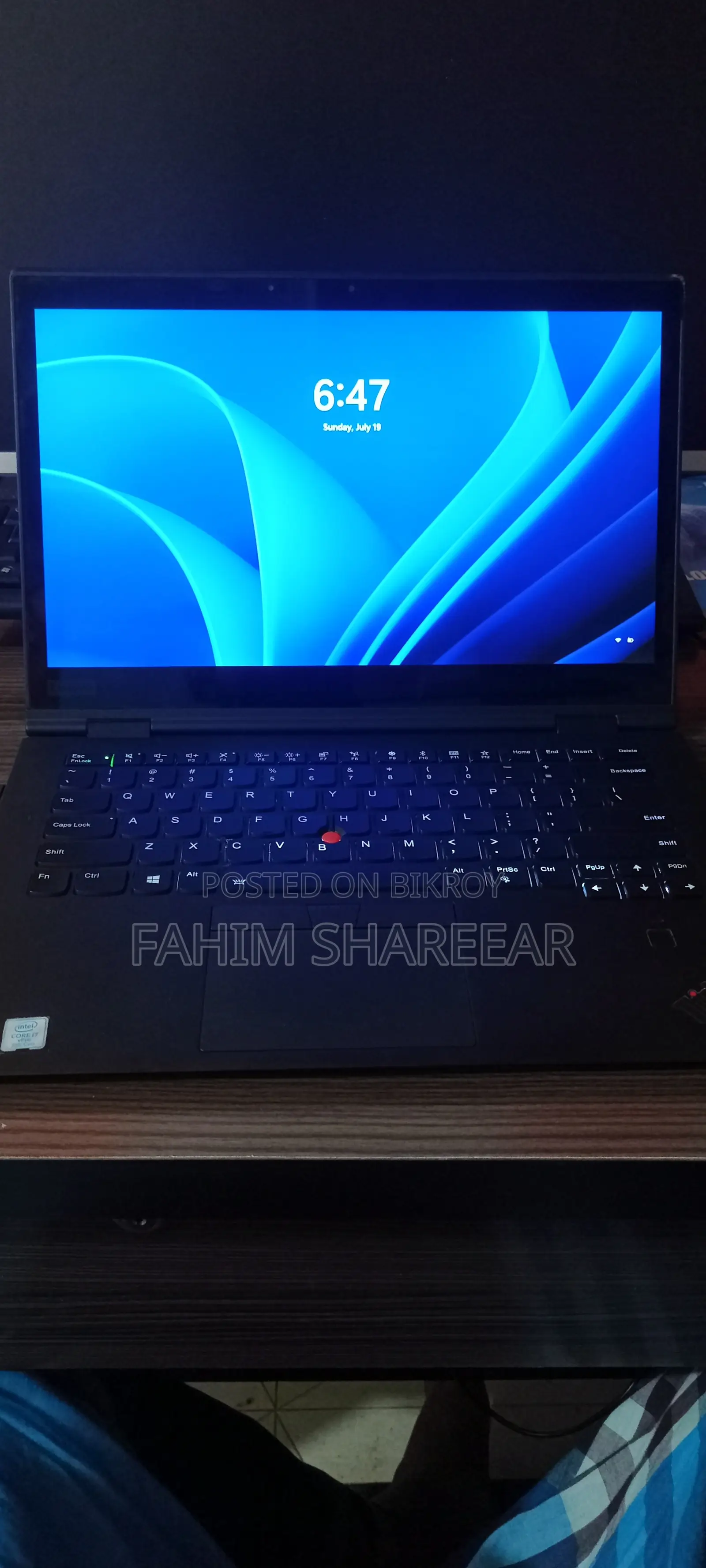 ল্যাপটপ Lenovo ThinkPad X1 Yoga 16GB Intel Core I7 SSD 512GB