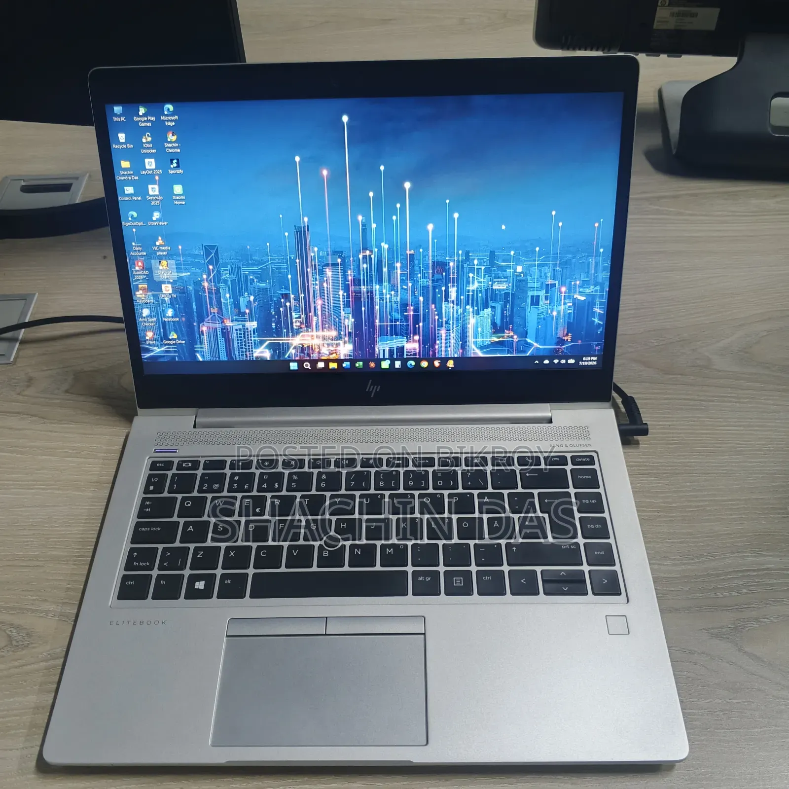 Laptop HP Elitebook 745 G6 16gb Amd Ryzen 5 SSD 256gb