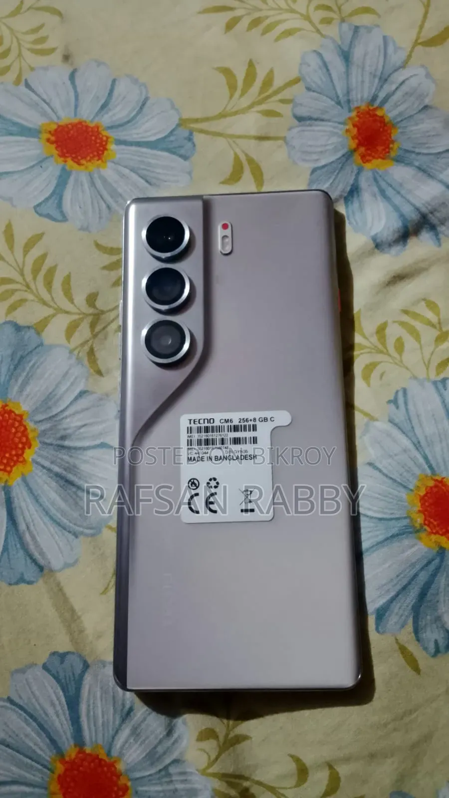 Tecno Spark 40 Pro 256 GB Silver