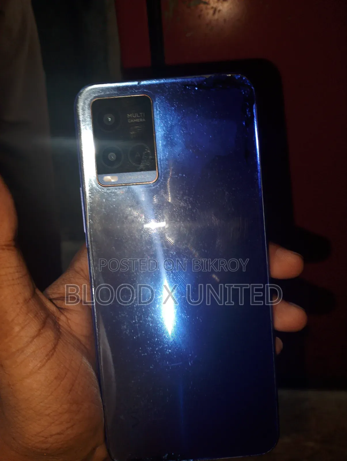 Vivo Y21 64 GB Blue
