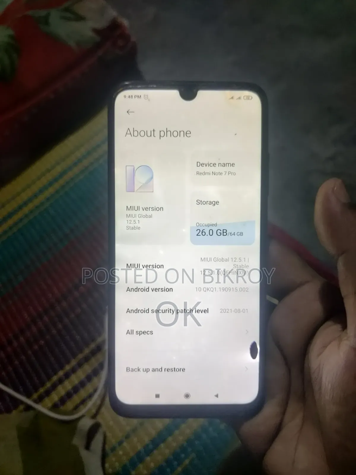 Xiaomi Redmi Note 7 Pro 64 GB Purple