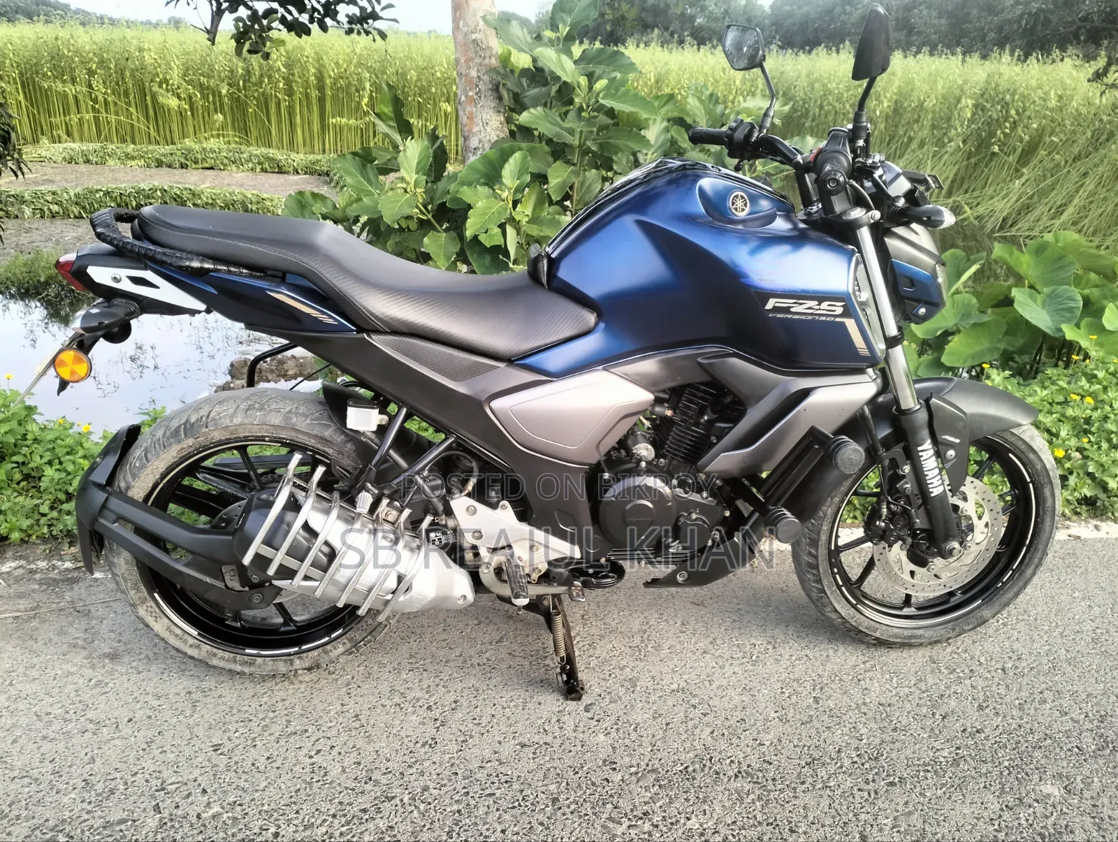 Yamaha FZS V3 2020 Purple
