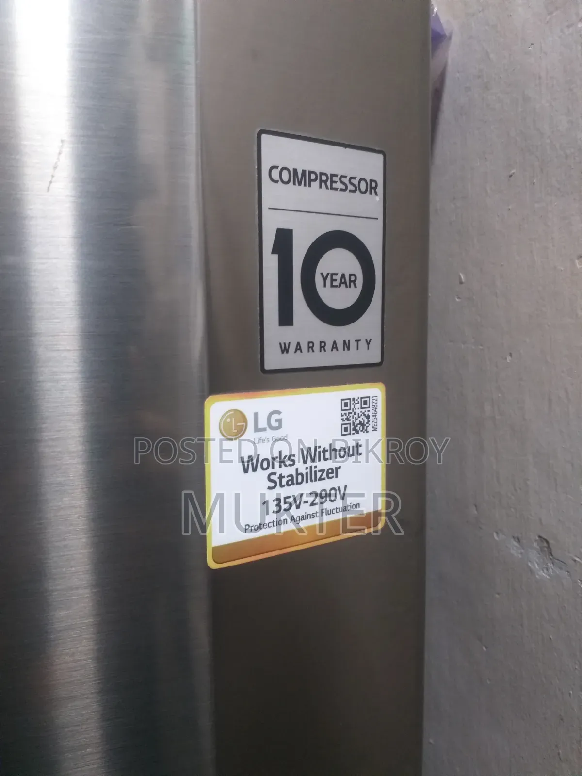 LG Non Frost Inverter Fridge