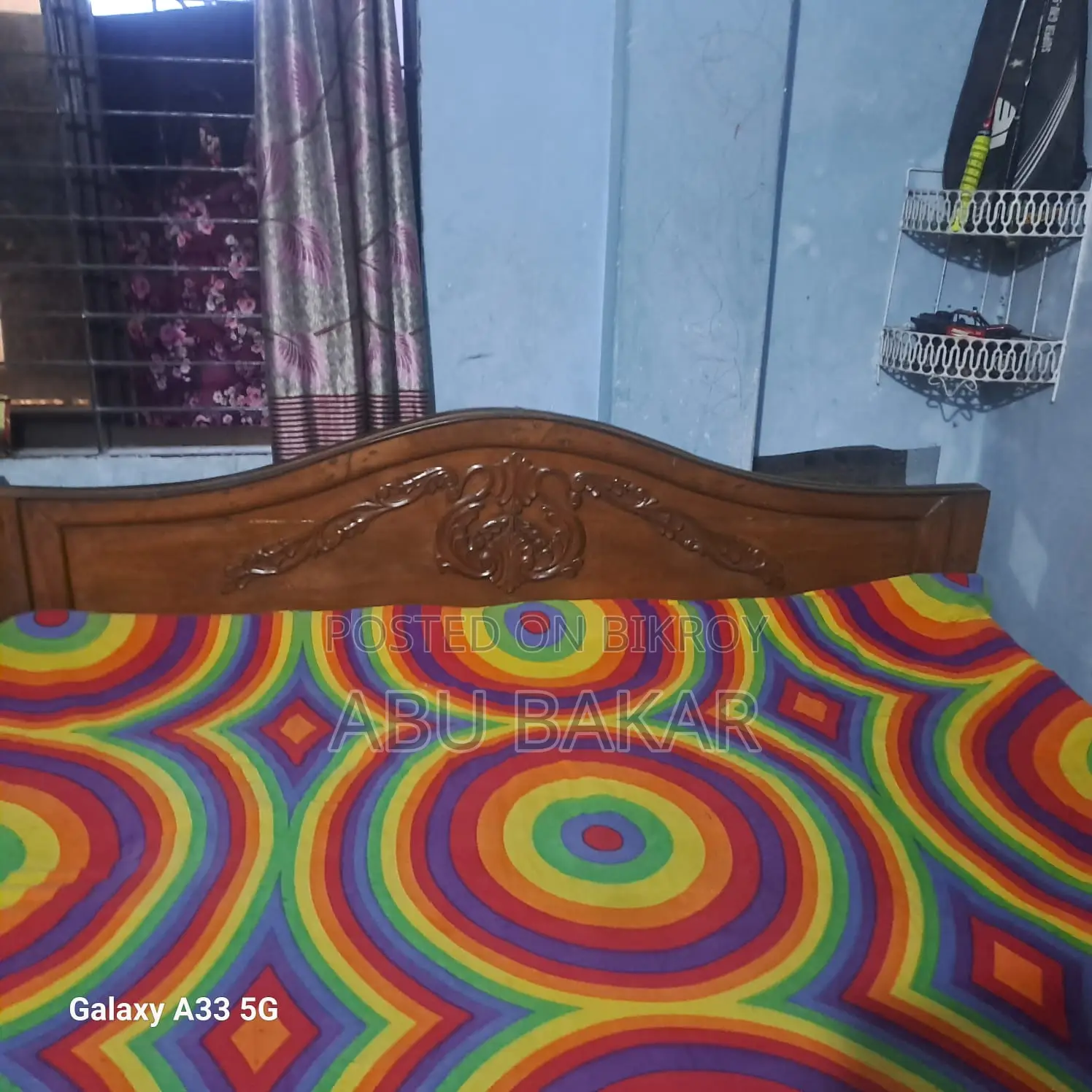 সেগুন কাঠের খাট বিক্রি করবো