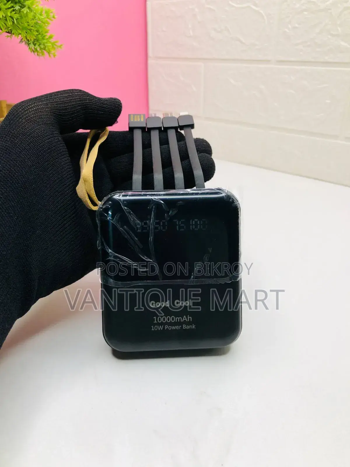 গুড কুল ডি৩০১ ১০০০০এমএএইচ পাওয়ার ব্যাংক