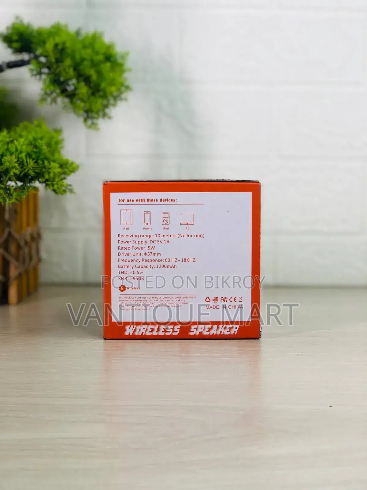 X-811 RGB Portable Wireless Speaker