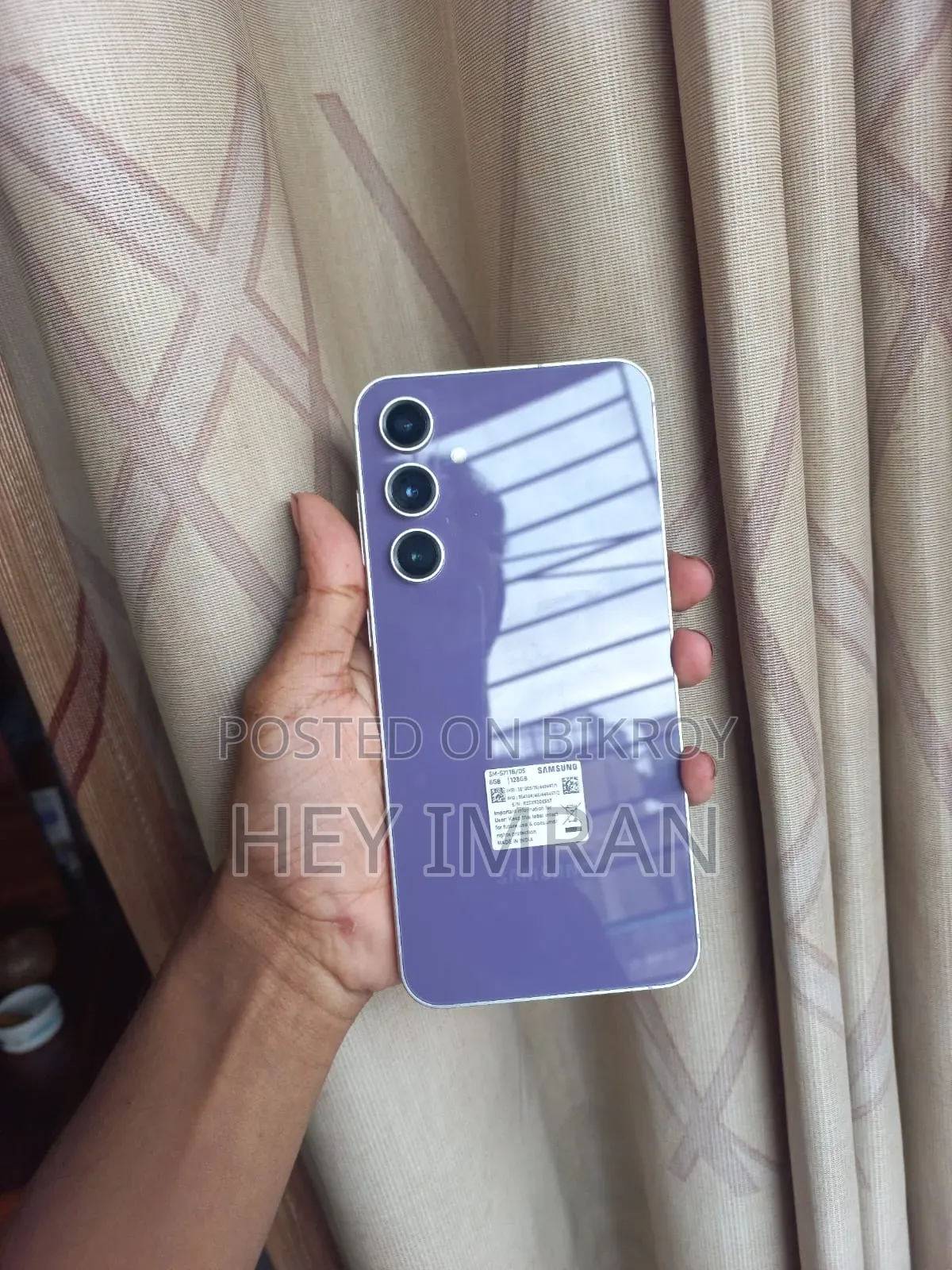 New Samsung Galaxy S23 FE 128 GB Purple