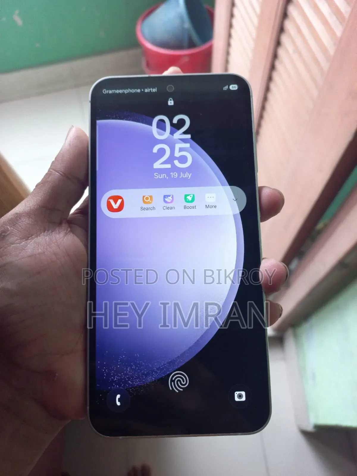 New Samsung Galaxy S23 FE 128 GB Purple