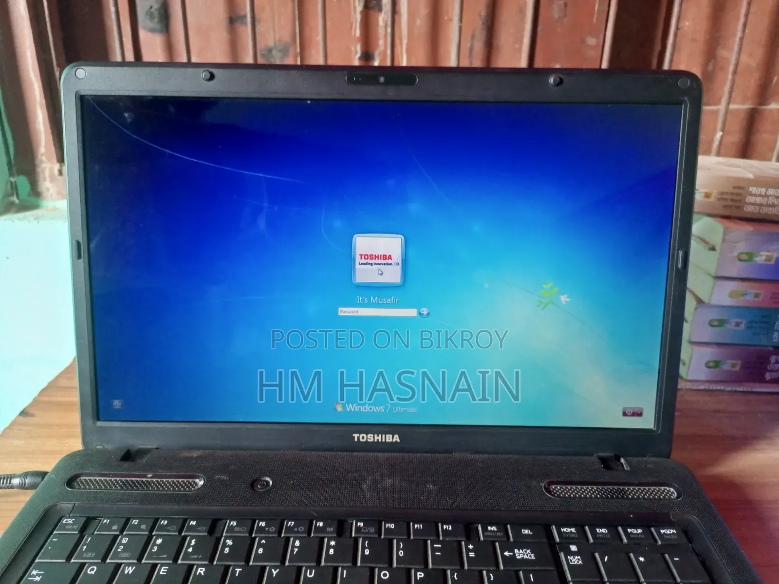 Laptop Toshiba Satellite C675 2GB HDD 500GB
