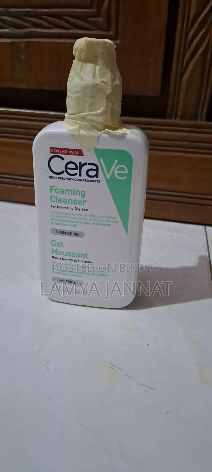 Cerave Foaming Facewash