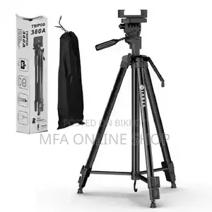 Tripod 380A for Camera Stand With Phone Holder