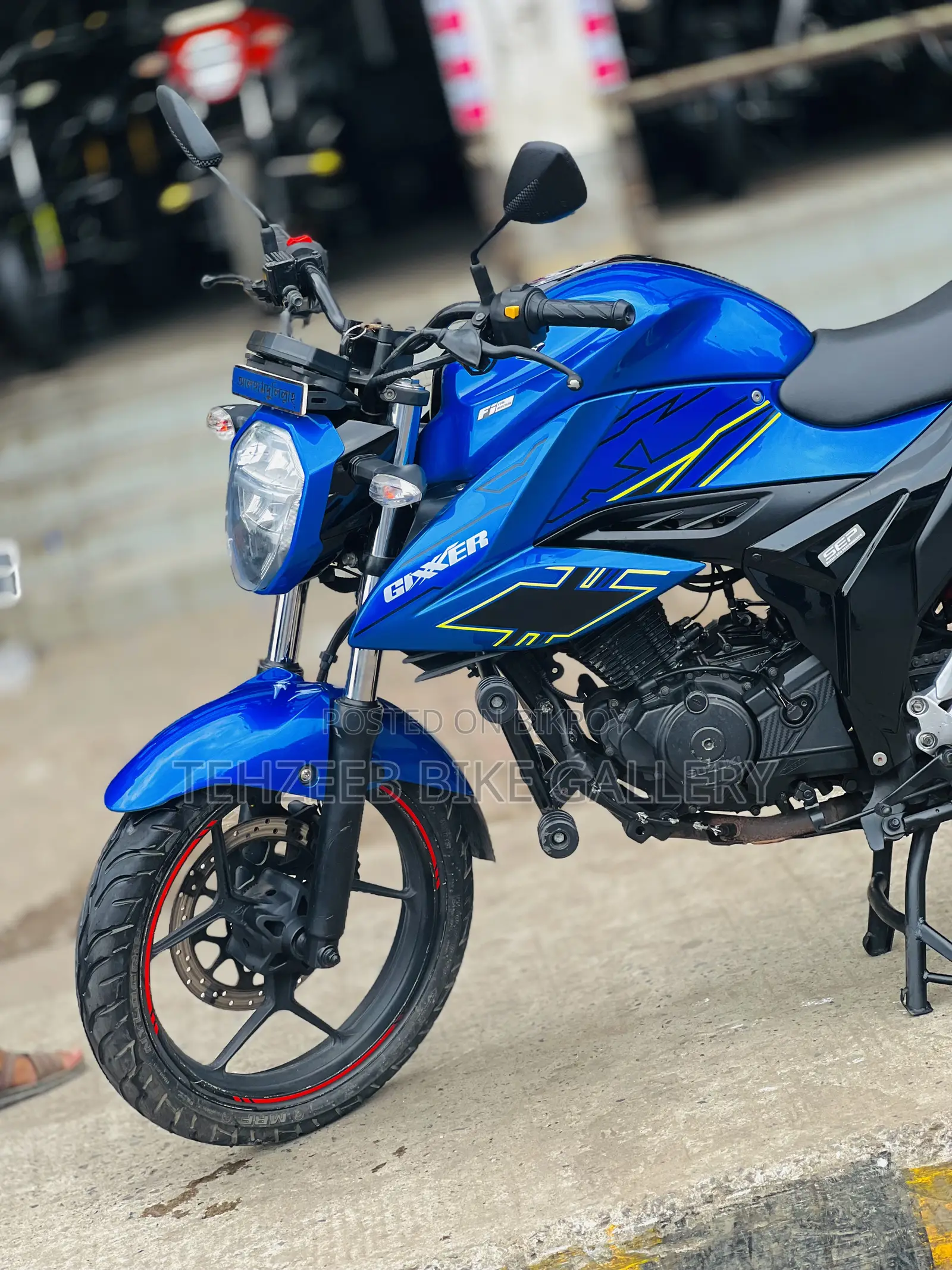 Suzuki Gixxer Fi ABS 2022 Blue
