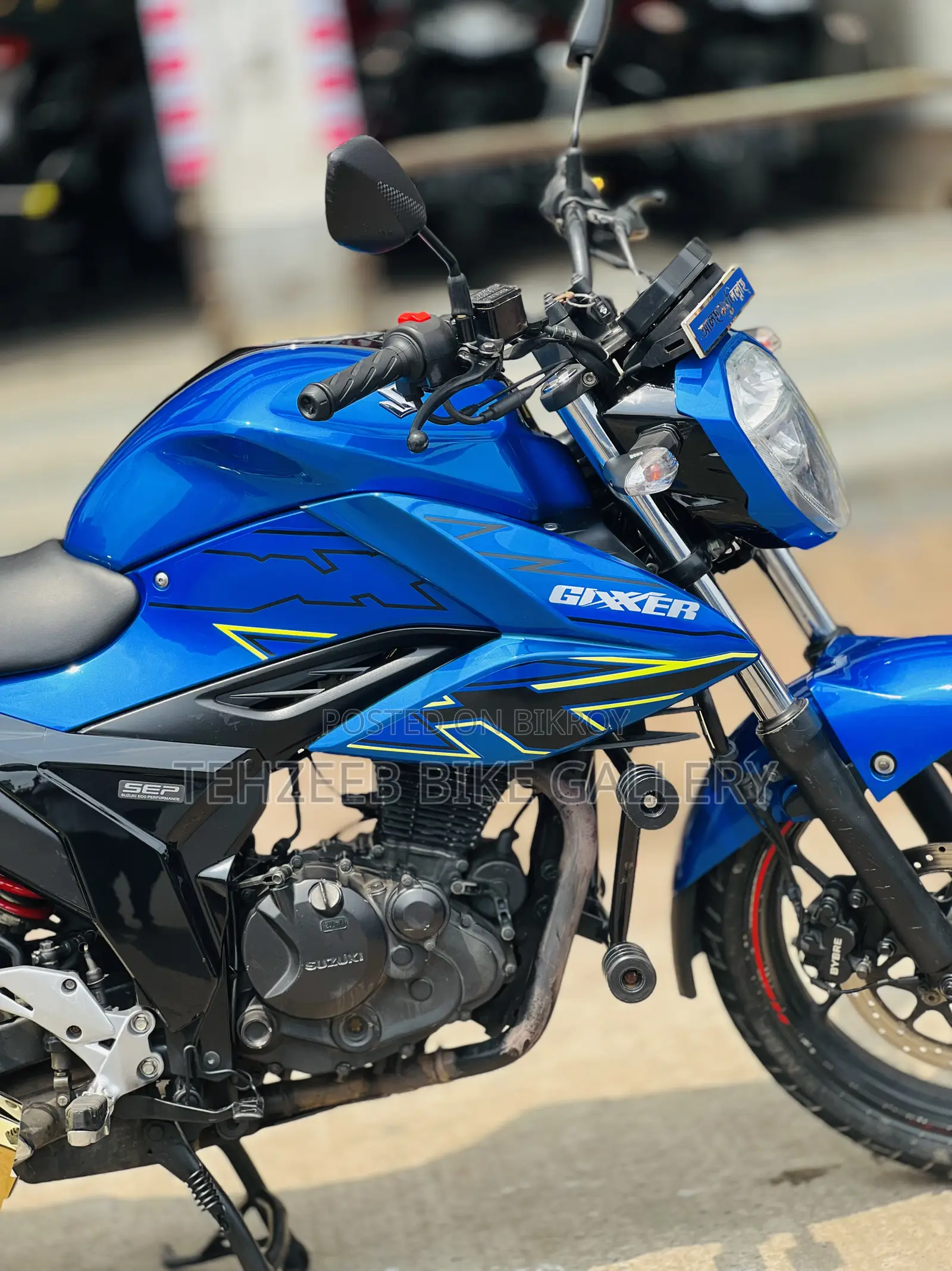 Suzuki Gixxer Fi ABS 2022 Blue