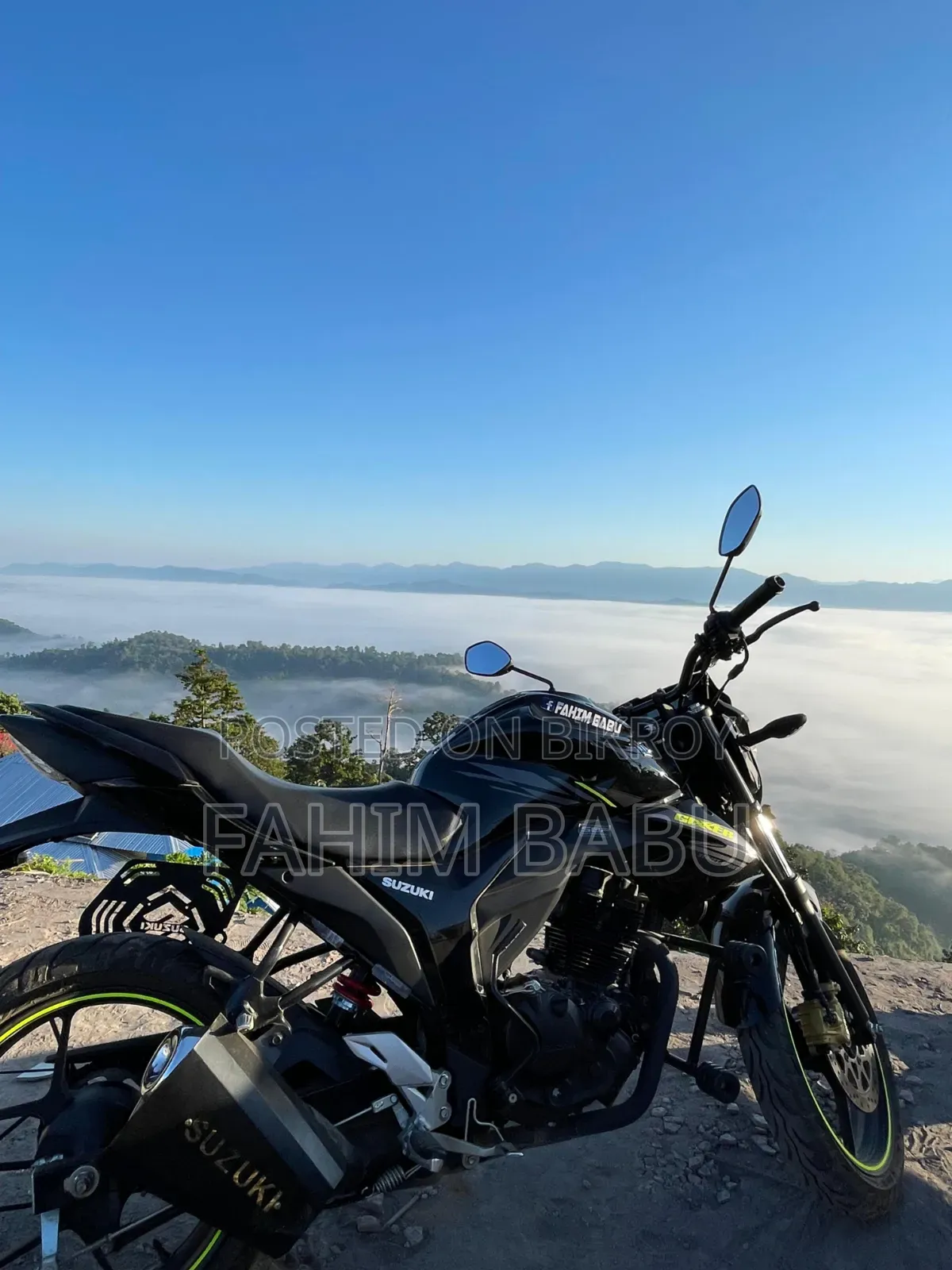 Suzuki Gixxer Monotone 2025 Black