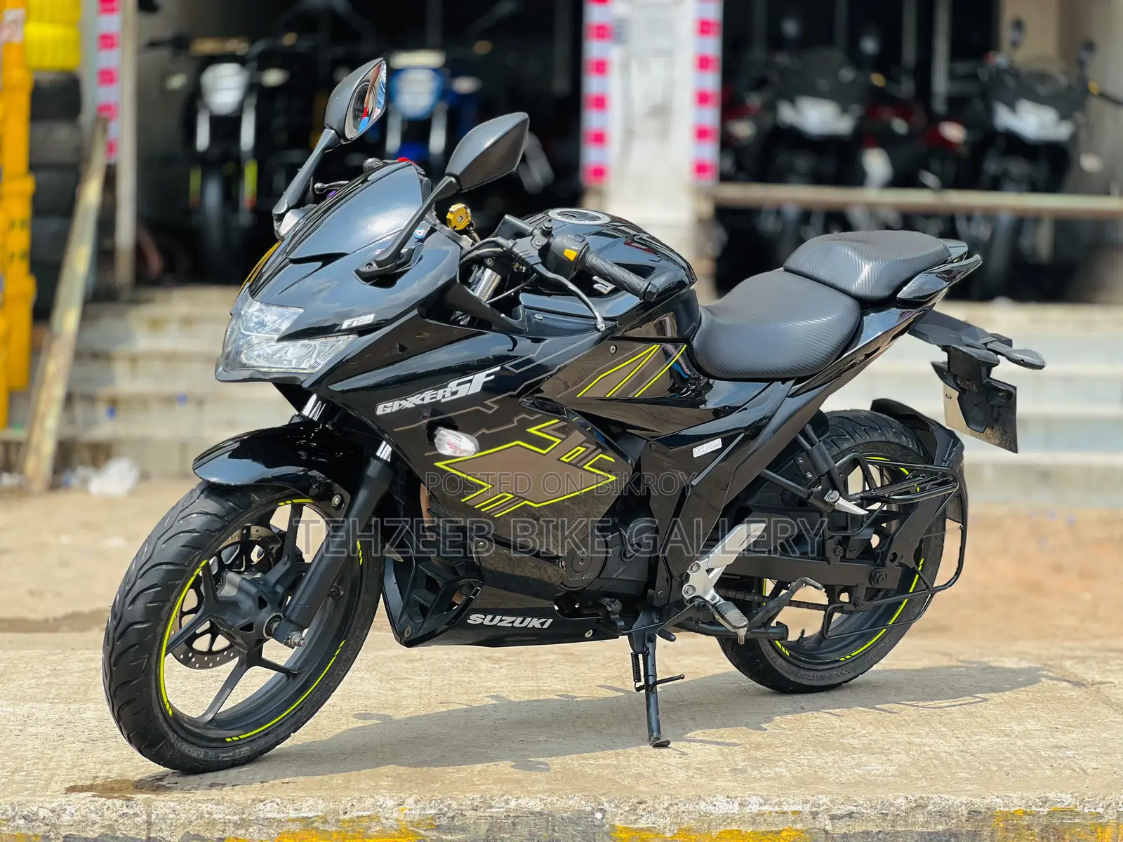 Suzuki Gixxer SF FI 2023 Blue