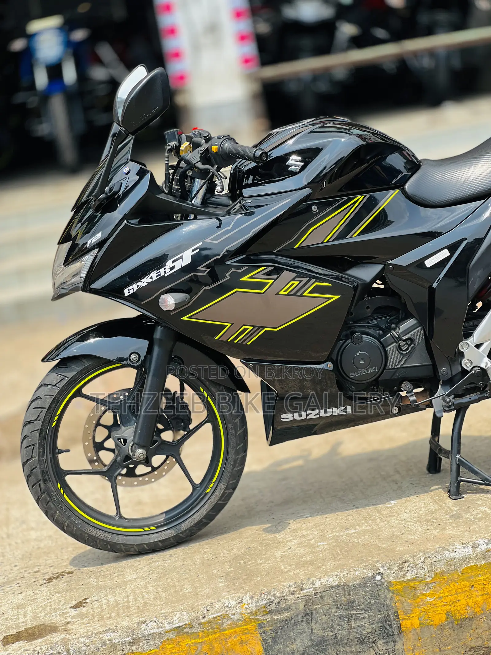 Suzuki Gixxer SF FI 2023 Blue