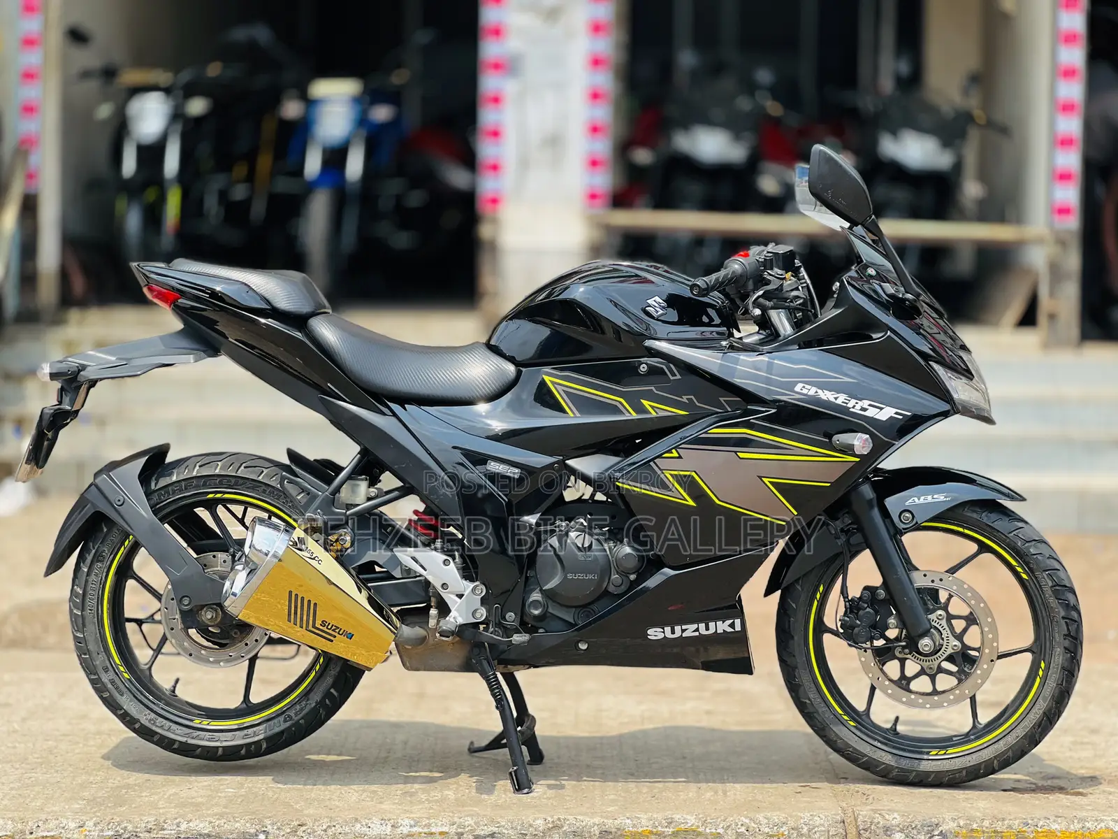 Suzuki Gixxer SF FI 2023 Blue