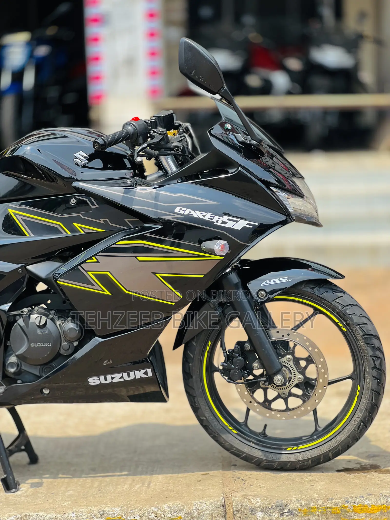 Suzuki Gixxer SF FI 2023 Blue