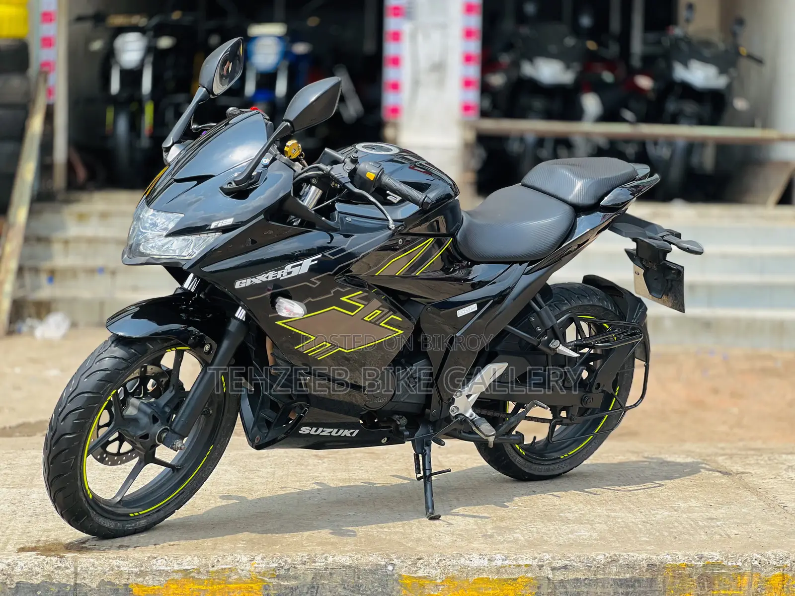 Suzuki Gixxer SF FI 2023 Blue