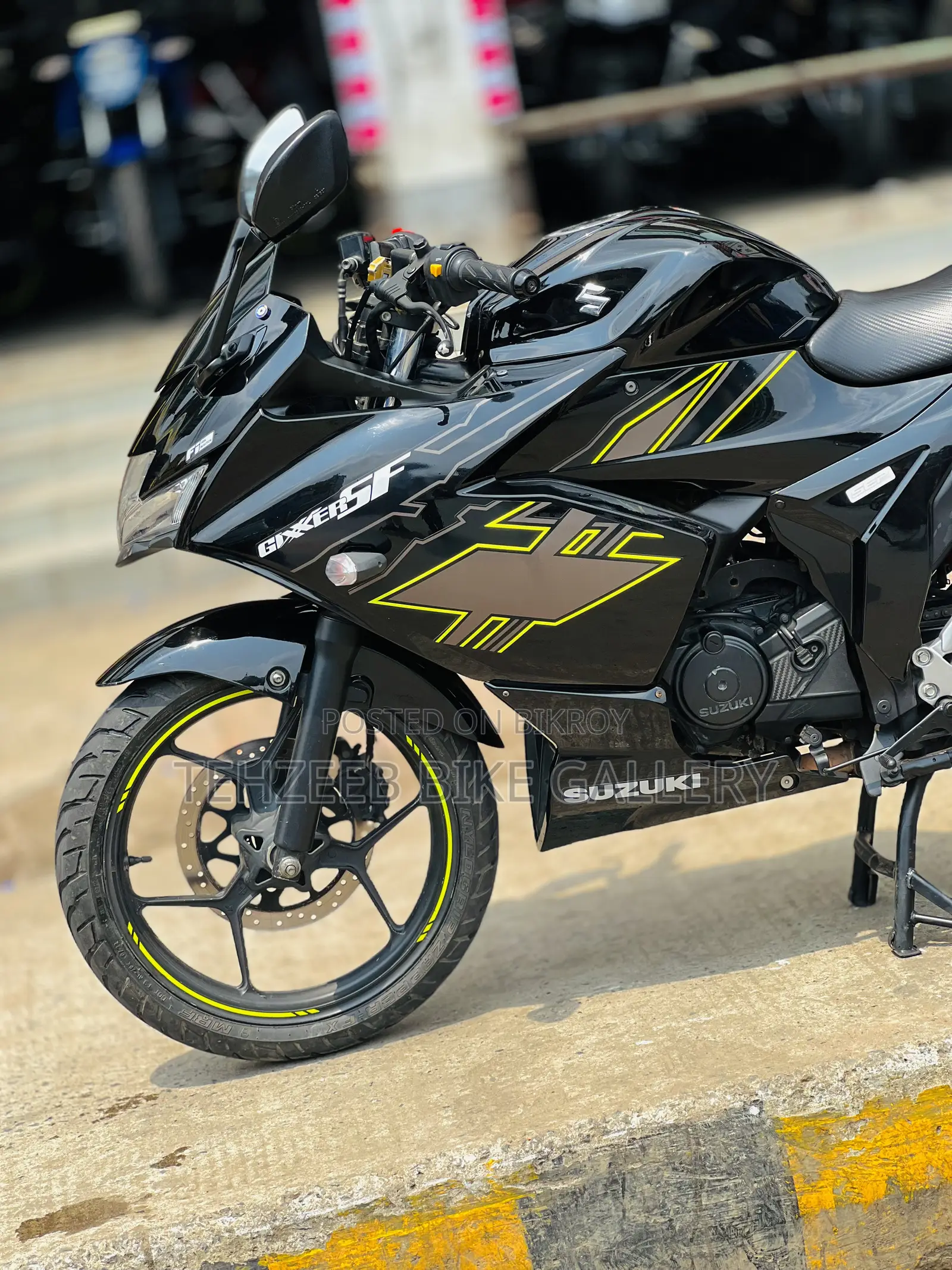 Suzuki Gixxer SF FI 2023 Blue