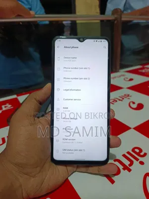 Vivo Y20 64 GB Blue