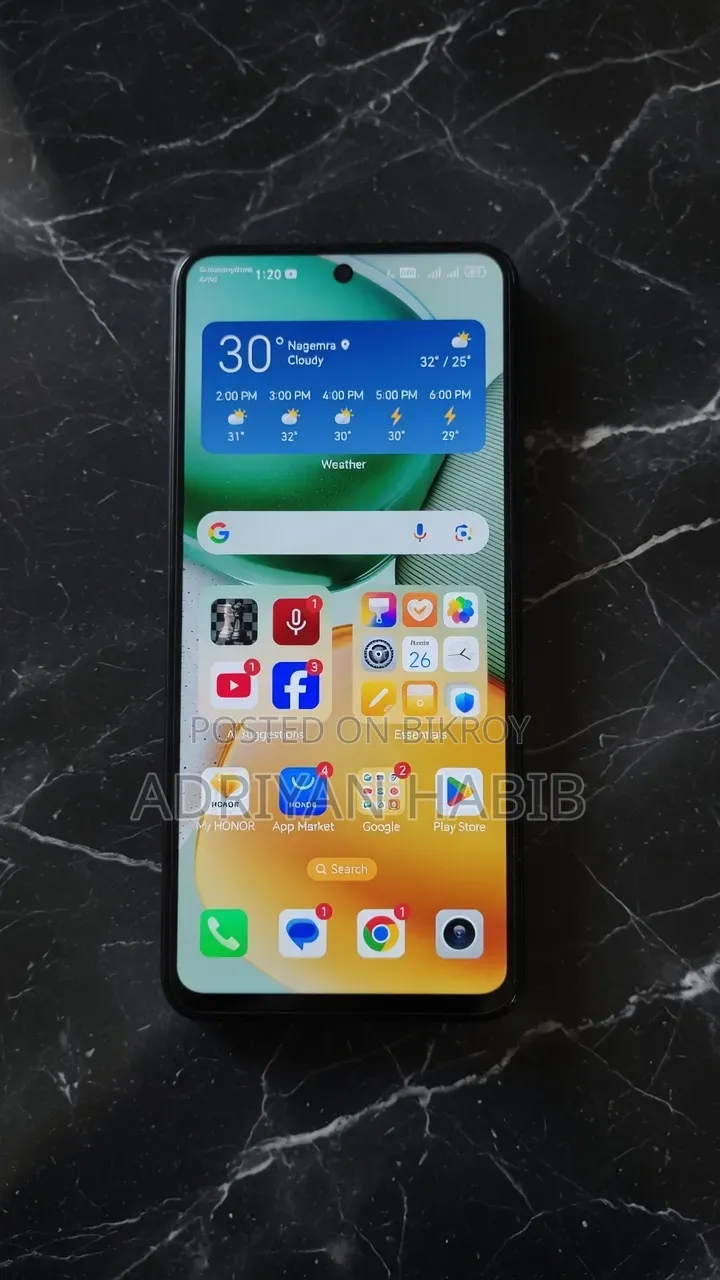 Honor X7c 256 GB Black