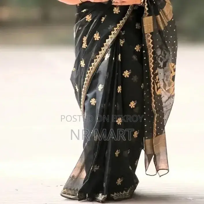 Premium Dupion Silk Saree with Blouse Piece