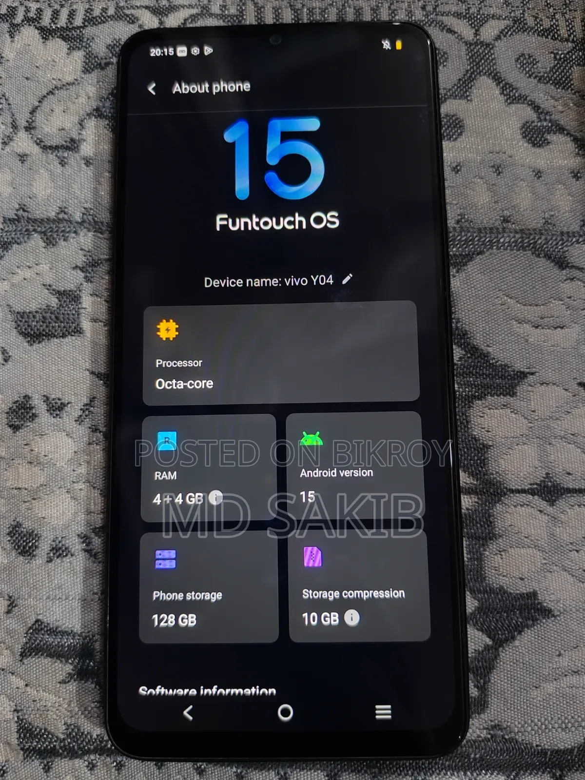 Vivo Y04 128 GB
