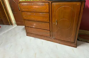 Original Teak Wood Wardrobe