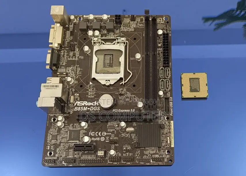 ASRock 81 Motherboard With FREE Core I3 4th Gen Processor
