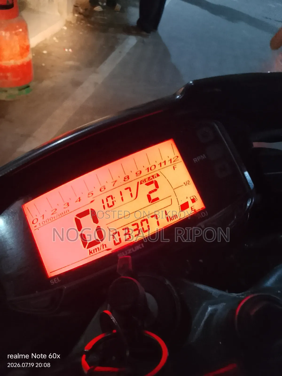 Suzuki Gixxer Monotone 2015 Black