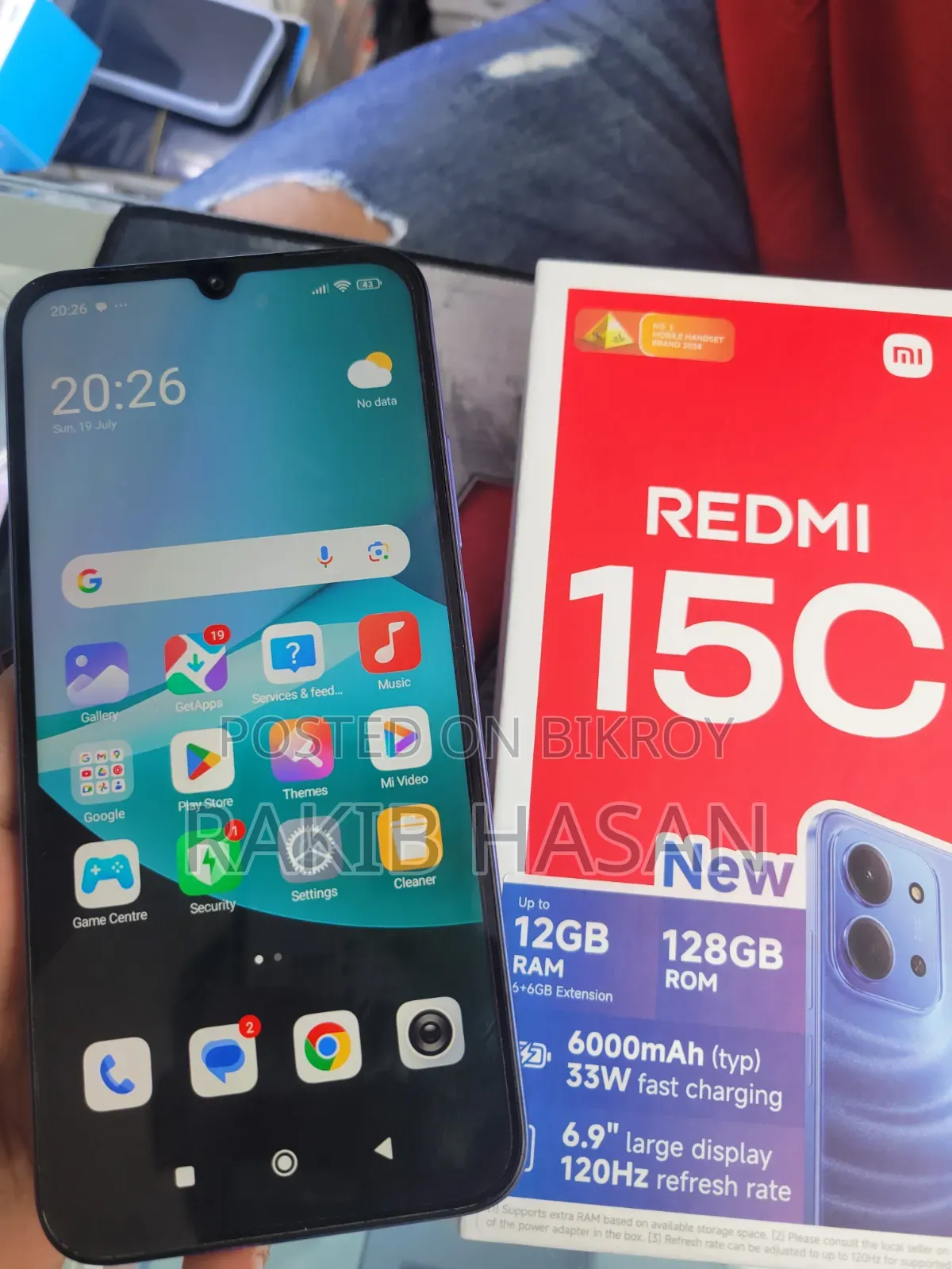 Xiaomi Redmi 15C 4G 128 GB Blue