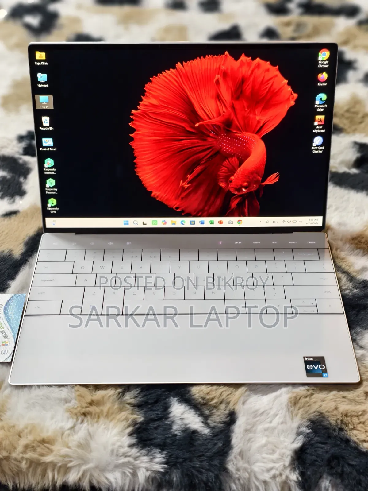 Laptop Dell Adamo XPS 16GB Intel Core I7 SSD 1T