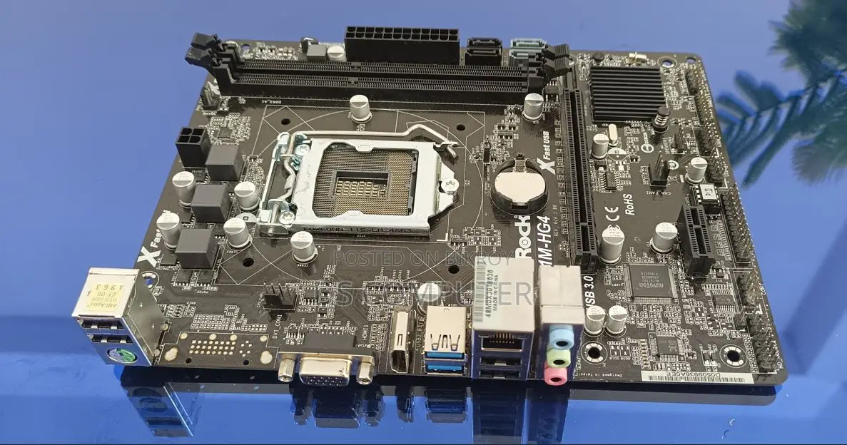 ASRock H81M Intel 8-Series Desktop Motherboard