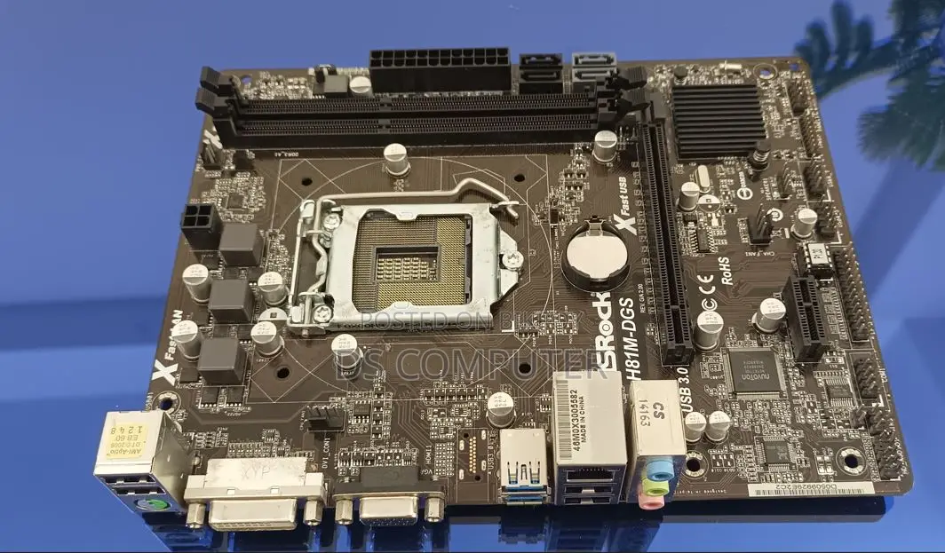 ASRock H81M Intel 8-Series Desktop Motherboard