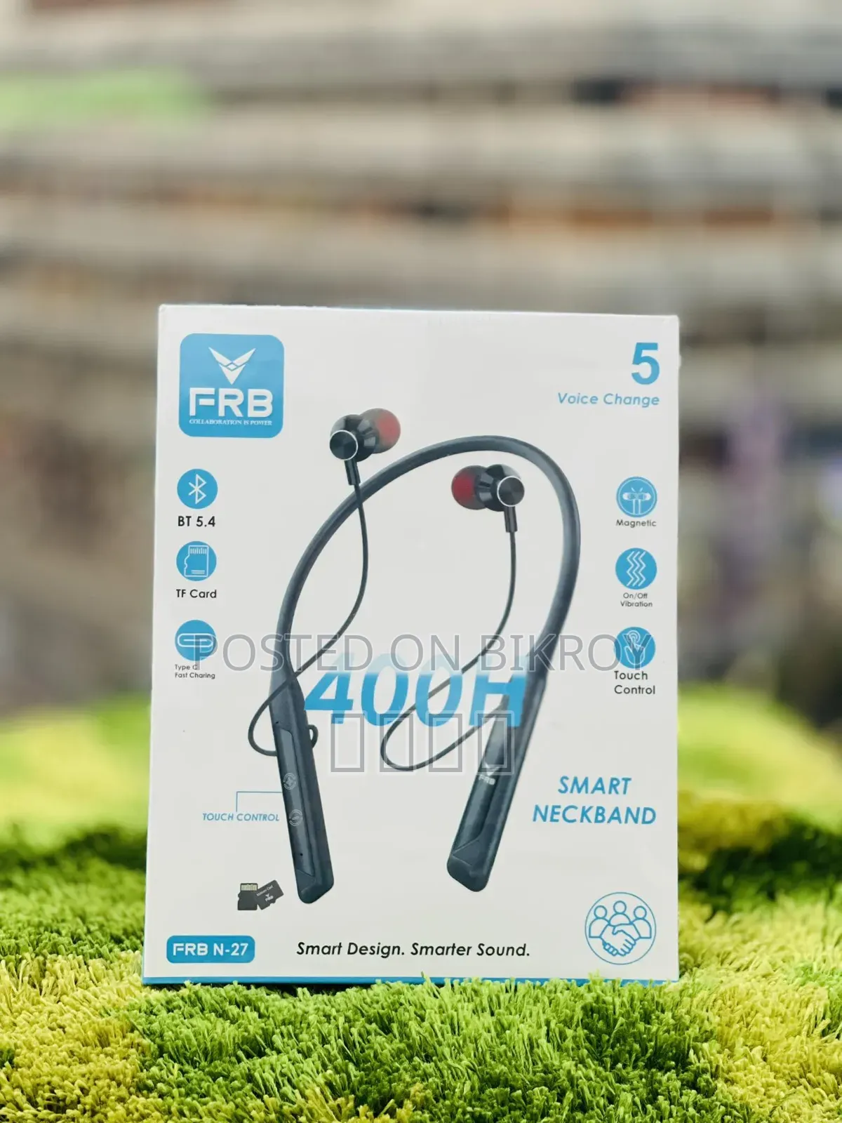 FRB N27 Neckband Bluetooth 5.3 Gaming Music