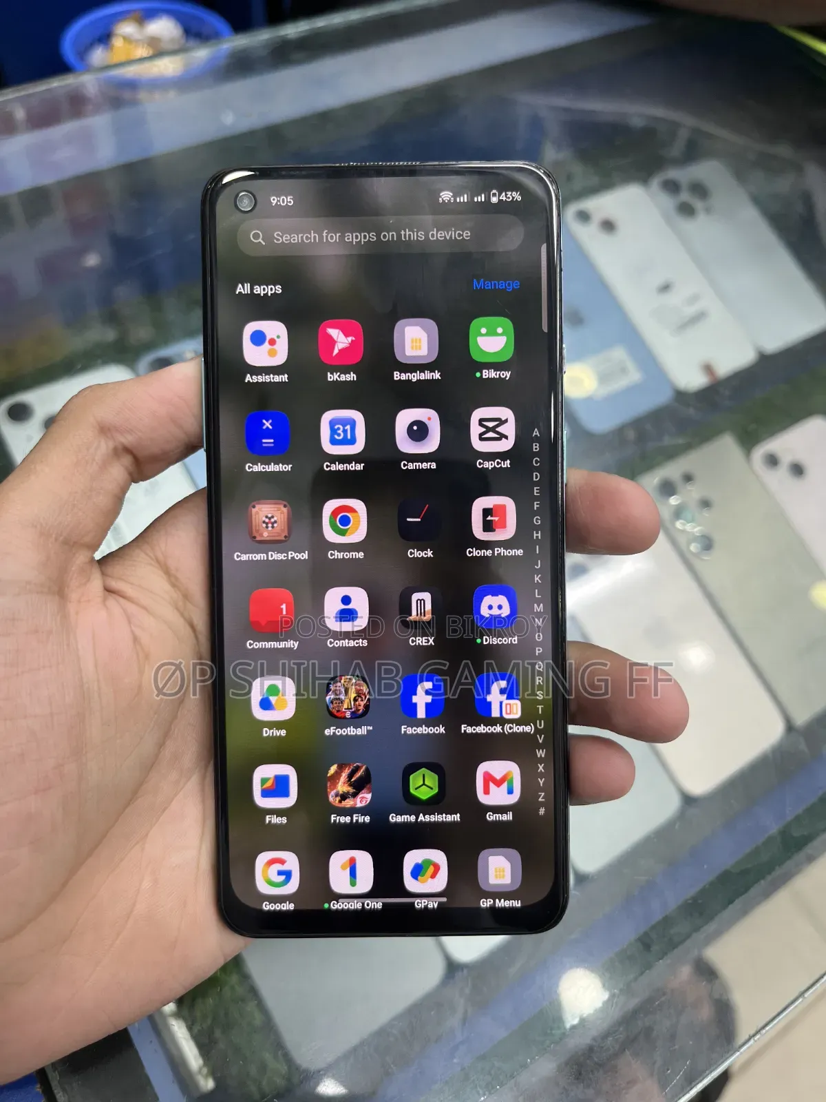 OnePlus 9R 256 GB Blue