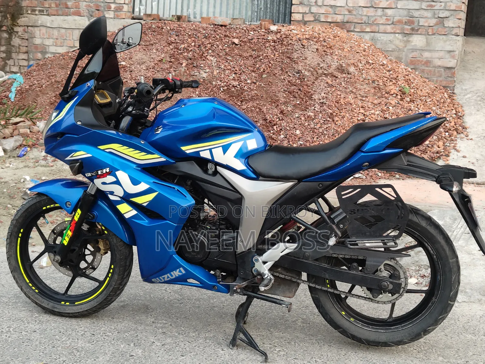 Suzuki Gixxer SF 2016 Blue