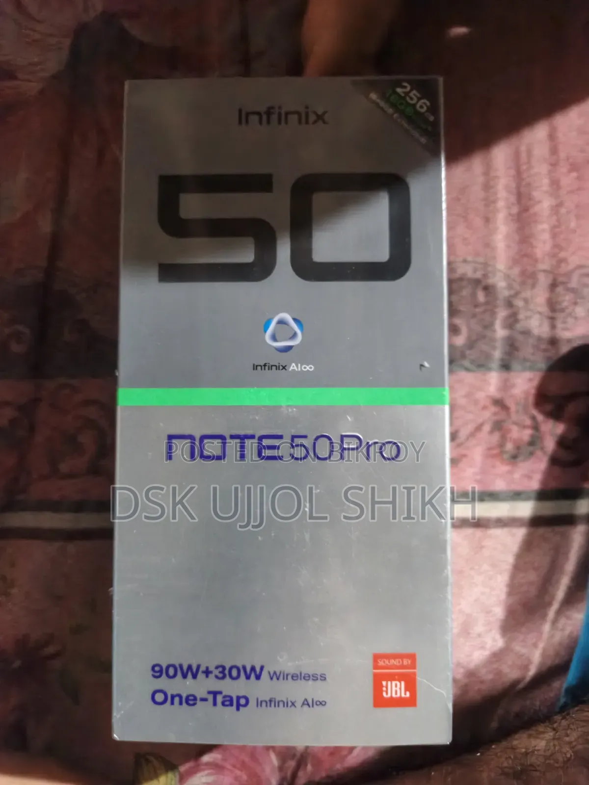 Infinix Note 50 Pro 4G 256 GB Black