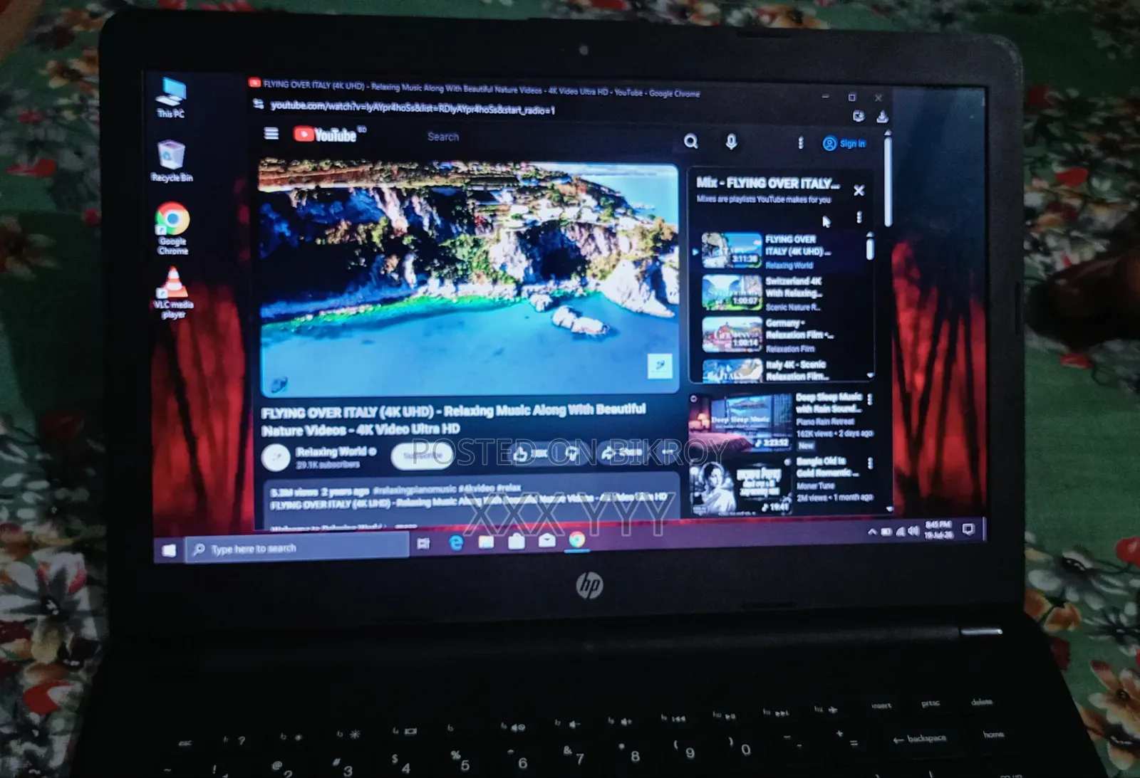 Laptop HP 15 8GB Intel Celeron SSD 128GB